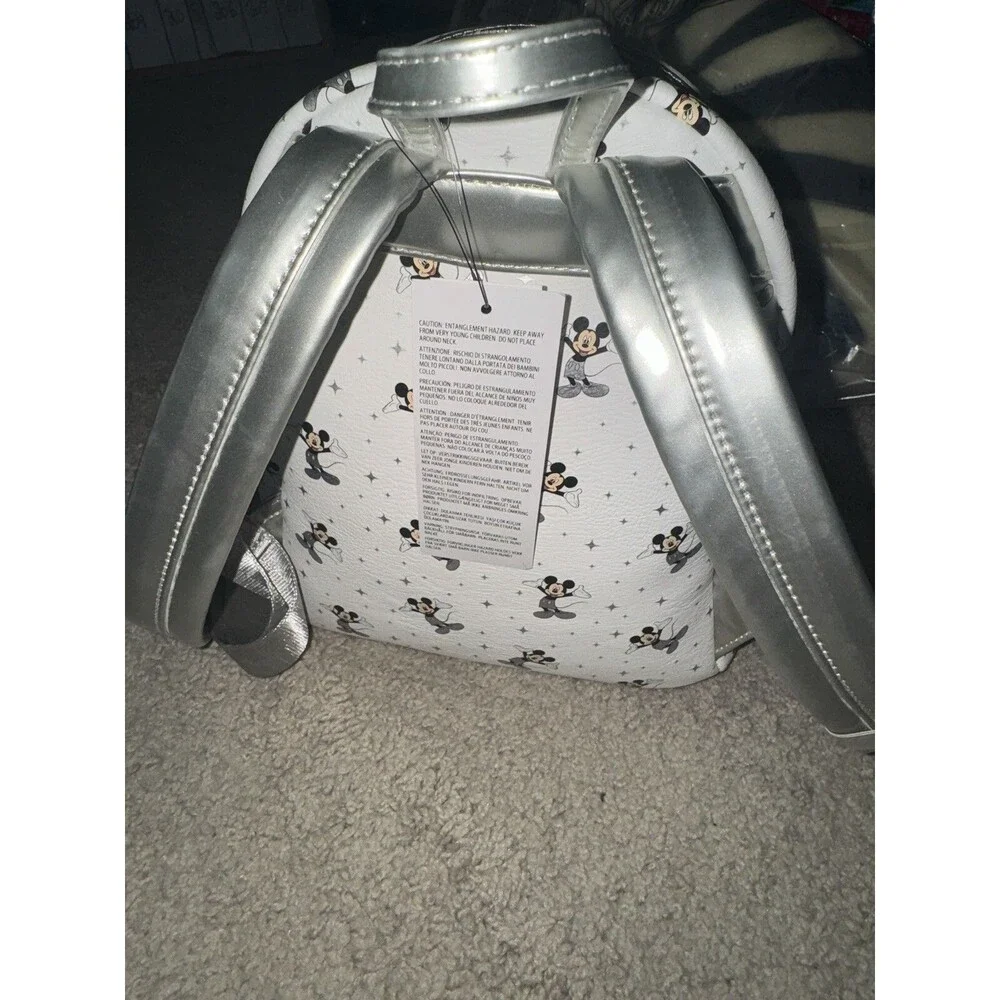 Loungefly D23 Expo Exclusive Mickey Mouse Backpack New Rare LE Member Sparkle
